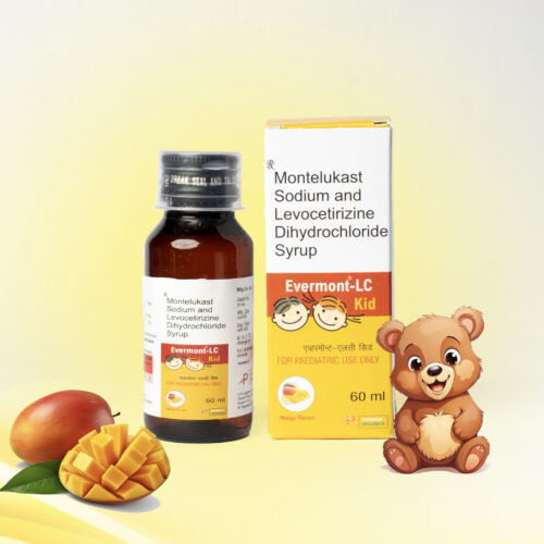Montelukast Sodium and Levocetirizine Dihydrochloride Syrup